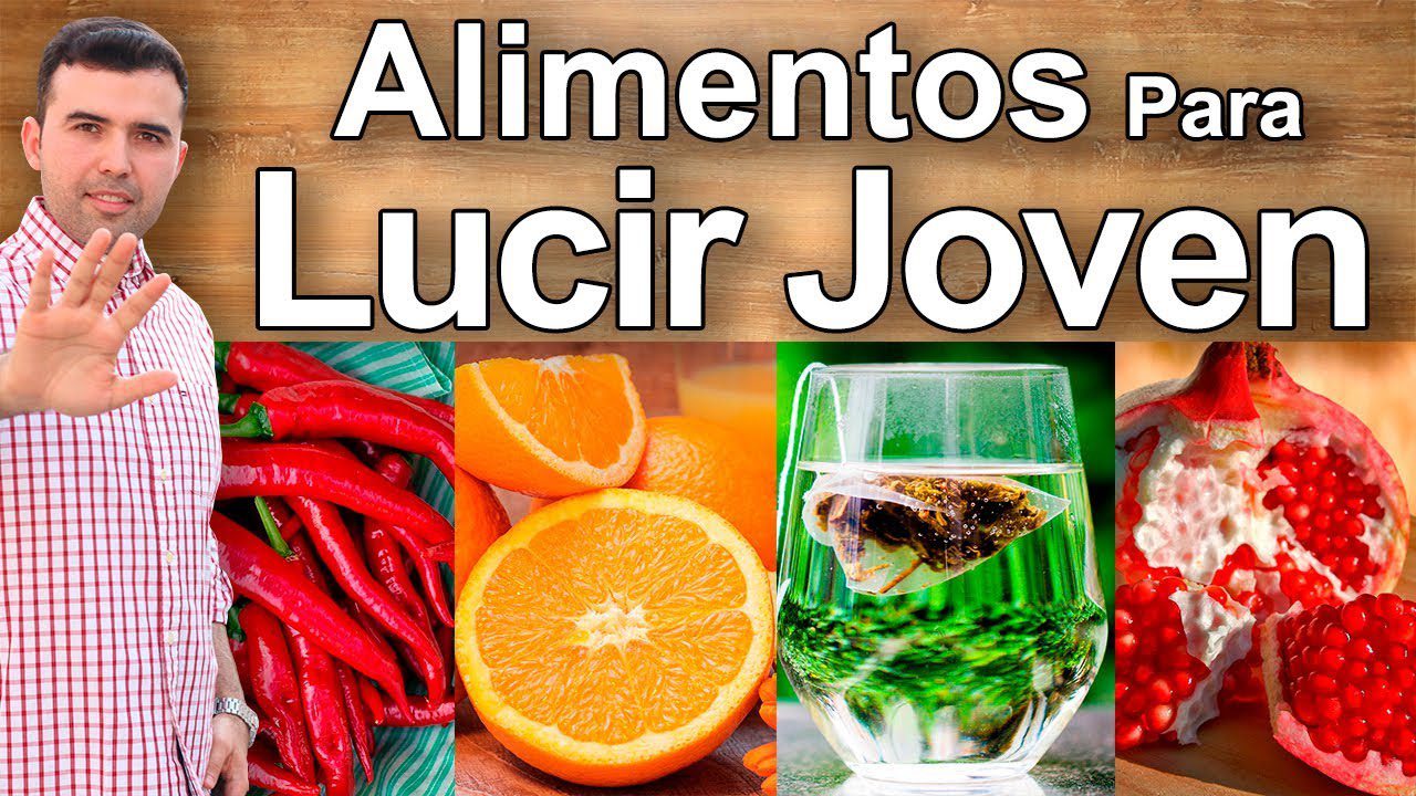 Alimentos para una piel más joven y saludable