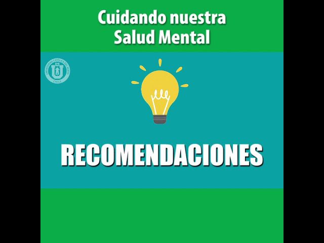Consejos para una mejor salud mental en tiempos de crisis
