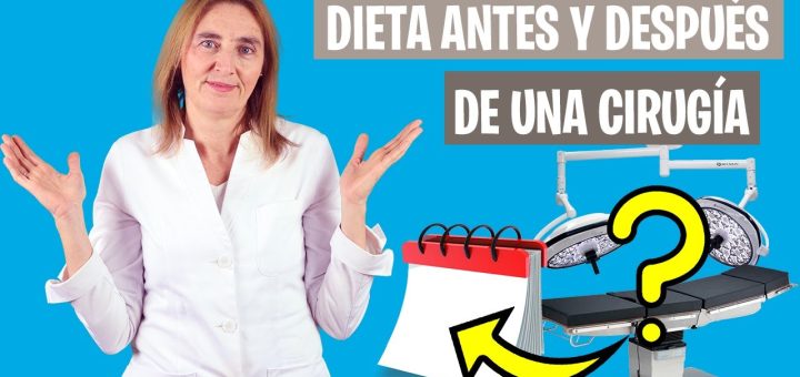 Dieta para mujeres que buscan una rápida recuperación postoperatoria