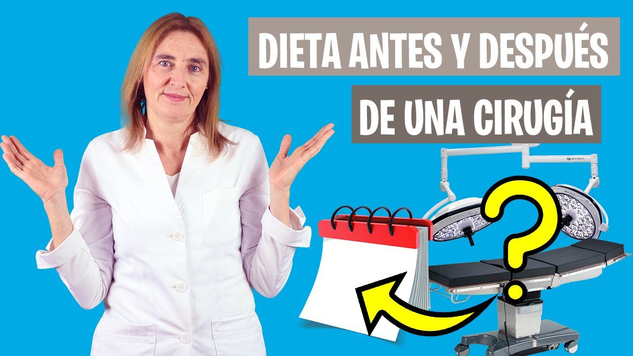 Dieta para mujeres que buscan una rápida recuperación postoperatoria