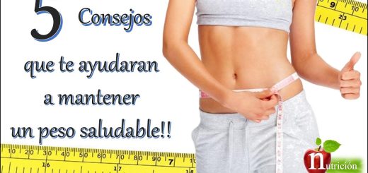 Cómo mantener un peso saludable con una alimentación balanceada