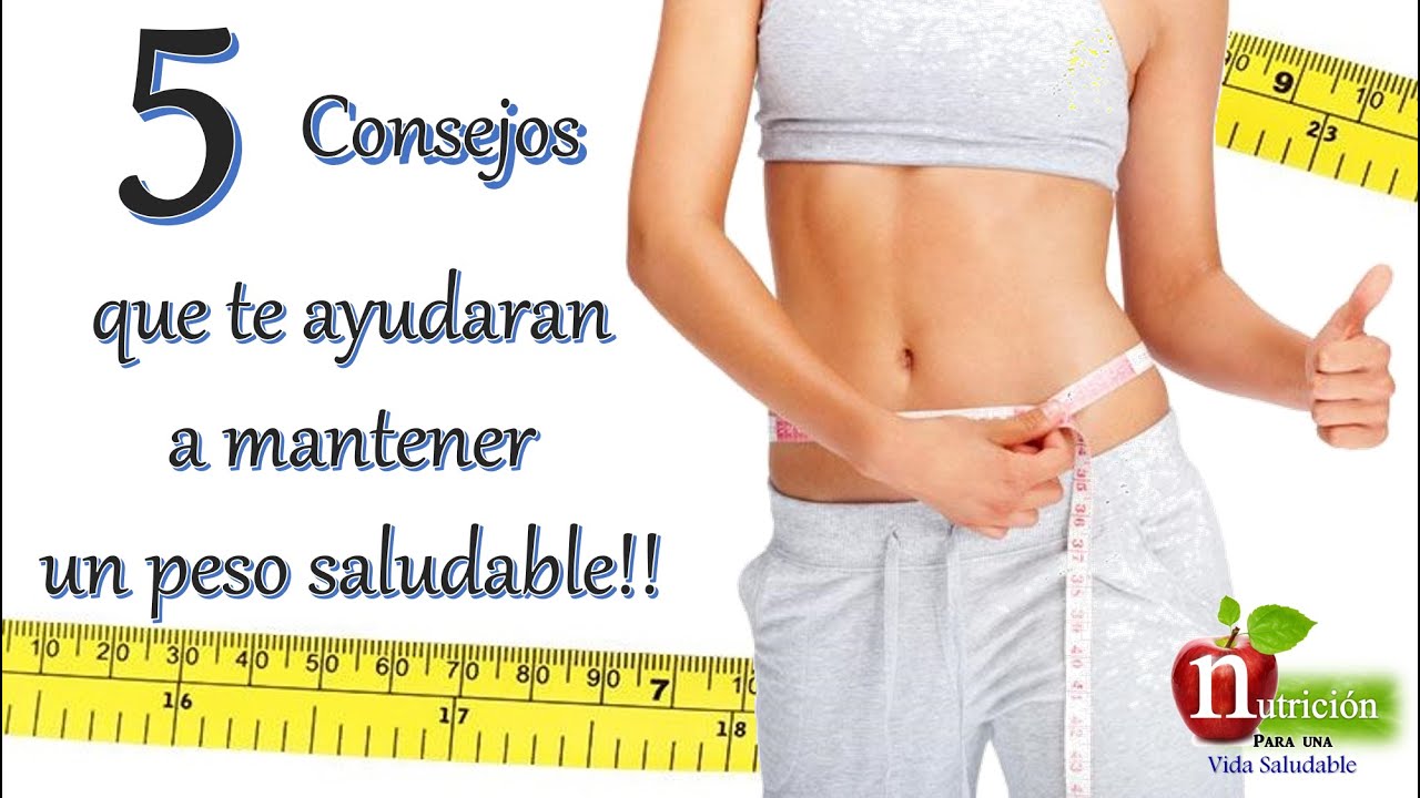 Cómo mantener un peso saludable con una alimentación balanceada