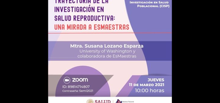 Salud Reproductiva: Investigaciones y Desarrollos Recientes