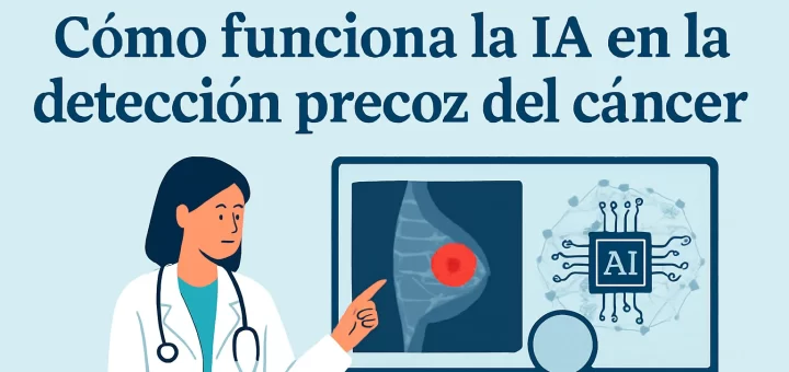 cómo contribuye a reducir errores médicos Cómo funciona la IA en la detección precoz del cáncer