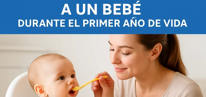 cómo detectar en bebés y niños pequeños Cómo alimentar a un bebé durante el primer año de vida