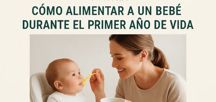 tratamientos naturales contra Cómo alimentar a un bebé durante el primer año de vida