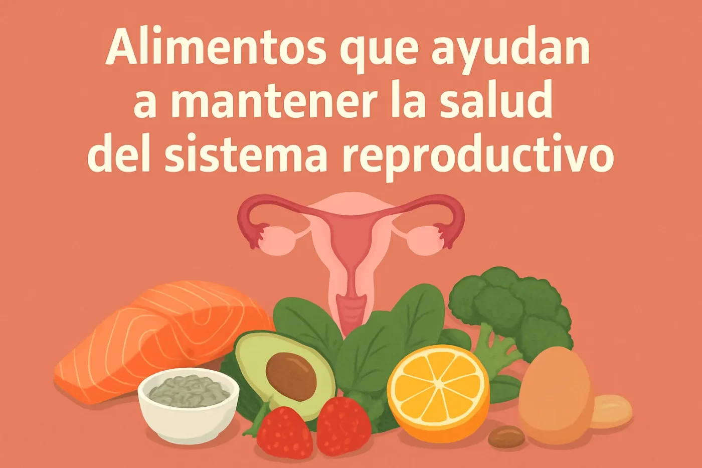 Alimentos que ayudan a mantener la salud del sistema reproductivo
