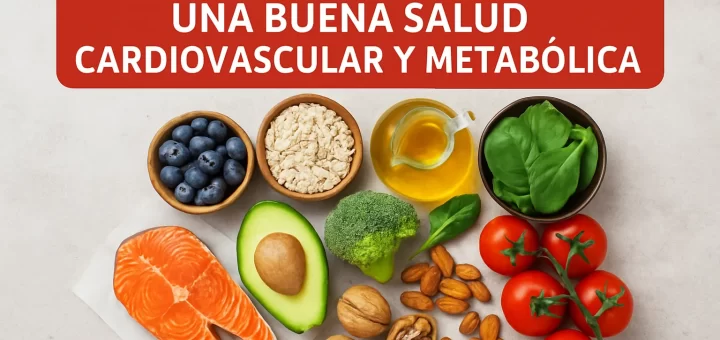 Alimentos que favorecen una buena salud cardiovascular y metabólica