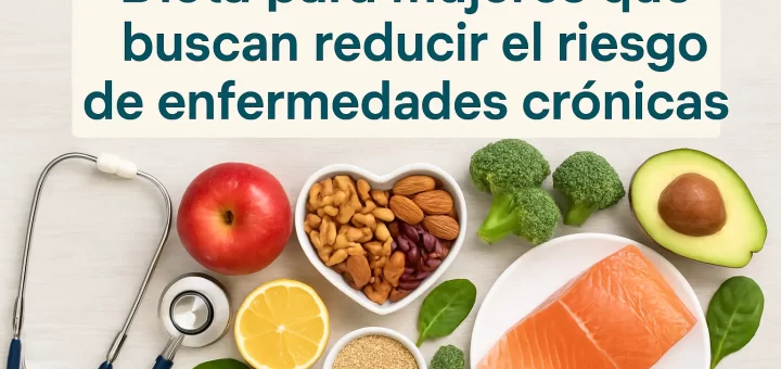 Dieta para mujeres que buscan reducir el riesgo de enfermedades crónicas