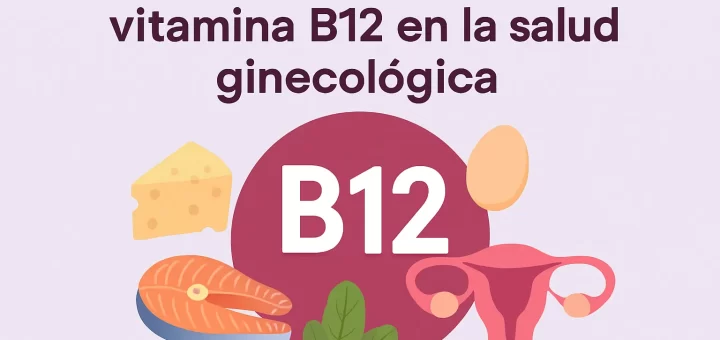 La importancia de la vitamina B12 en la salud ginecológica