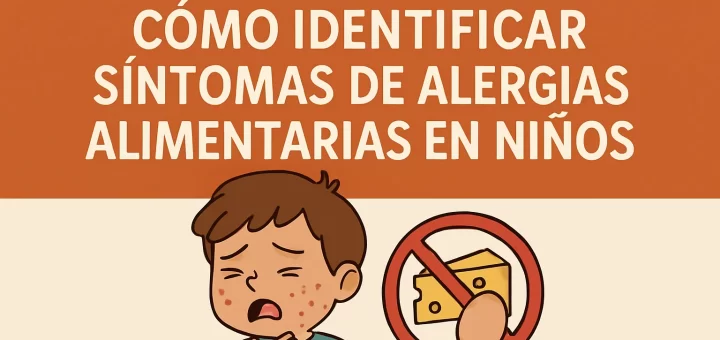cómo detectar Cómo identificar síntomas de alergias alimentarias en niños
