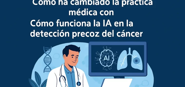 cómo ha cambiado la práctica médica con Cómo funciona la IA en la detección precoz del cáncer