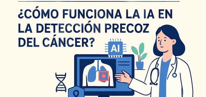 cómo mejora los tiempos de respuesta clínica Cómo funciona la IA en la detección precoz del cáncer