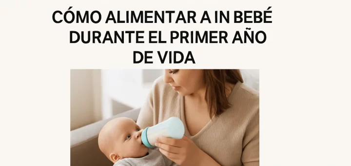 cómo se relaciona con el desarrollo cognitivo Cómo alimentar a un bebé durante el primer año de vida