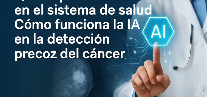 qué impacto tiene en el sistema de salud Cómo funciona la IA en la detección precoz del cáncer
