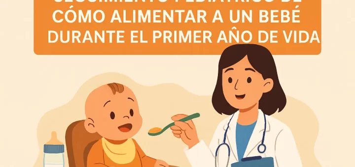 seguimiento pediátrico de Cómo alimentar a un bebé durante el primer año de vida