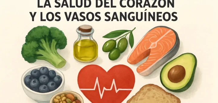 Alimentos que favorecen la salud del corazón y los vasos sanguíneos