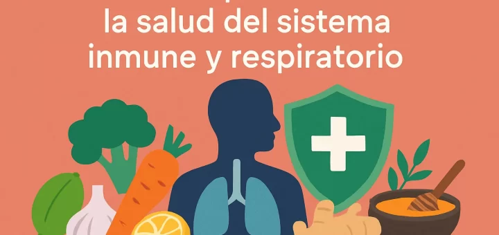 Alimentos que favorecen la salud del sistema inmune y respiratorio