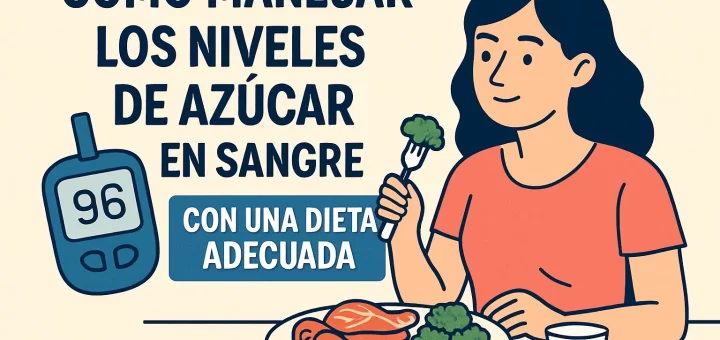 Cómo manejar los niveles de azúcar en sangre con una dieta adecuada