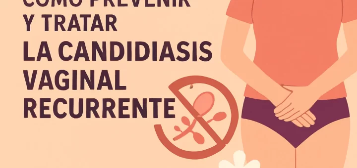 Cómo prevenir y tratar la candidiasis vaginal recurrente