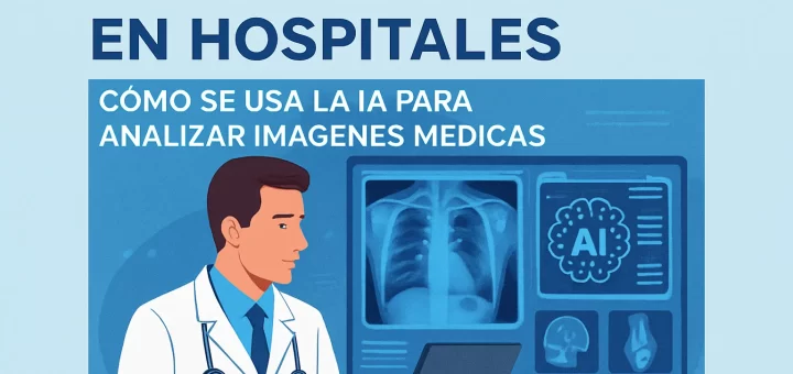 casos de uso en hospitales de Cómo se usa la IA para analizar imágenes médicas