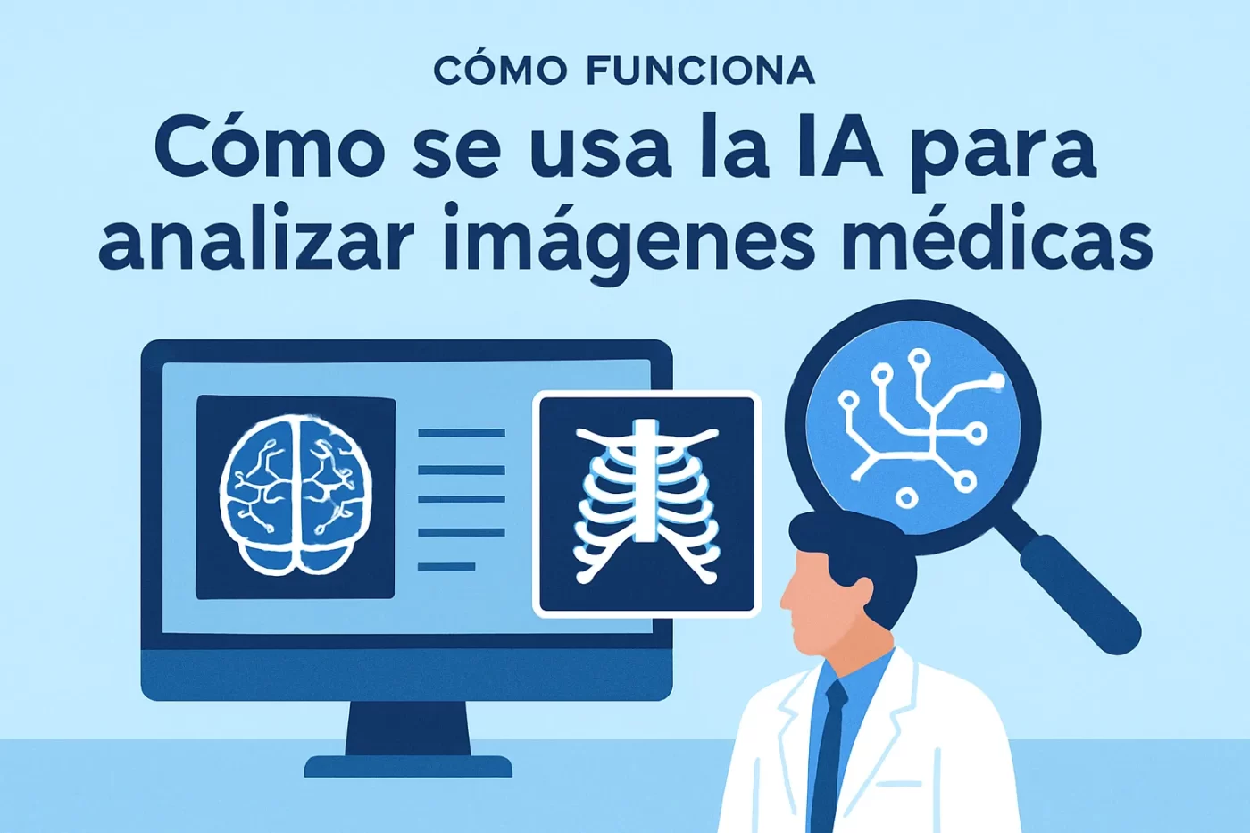 cómo funciona Cómo se usa la IA para analizar imágenes médicas