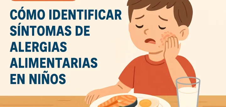 cómo promover el bienestar en caso de Cómo identificar síntomas de alergias alimentarias en niños