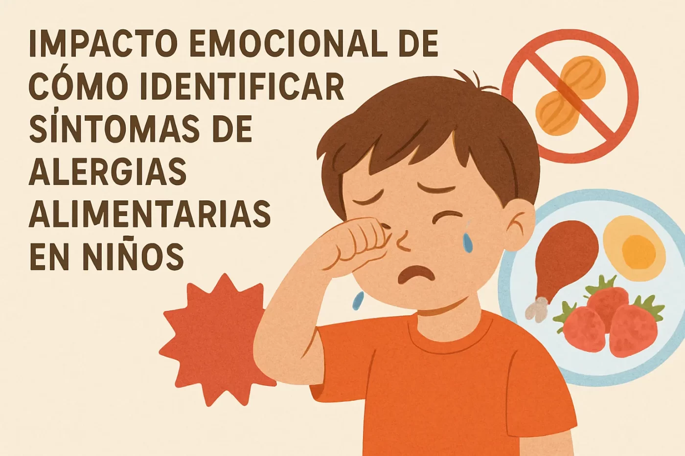 impacto emocional de Cómo identificar síntomas de alergias alimentarias en niños