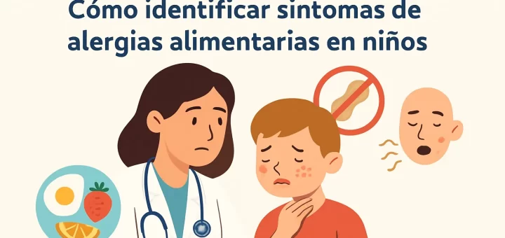 recomendaciones de expertos sobre Cómo identificar síntomas de alergias alimentarias en niños