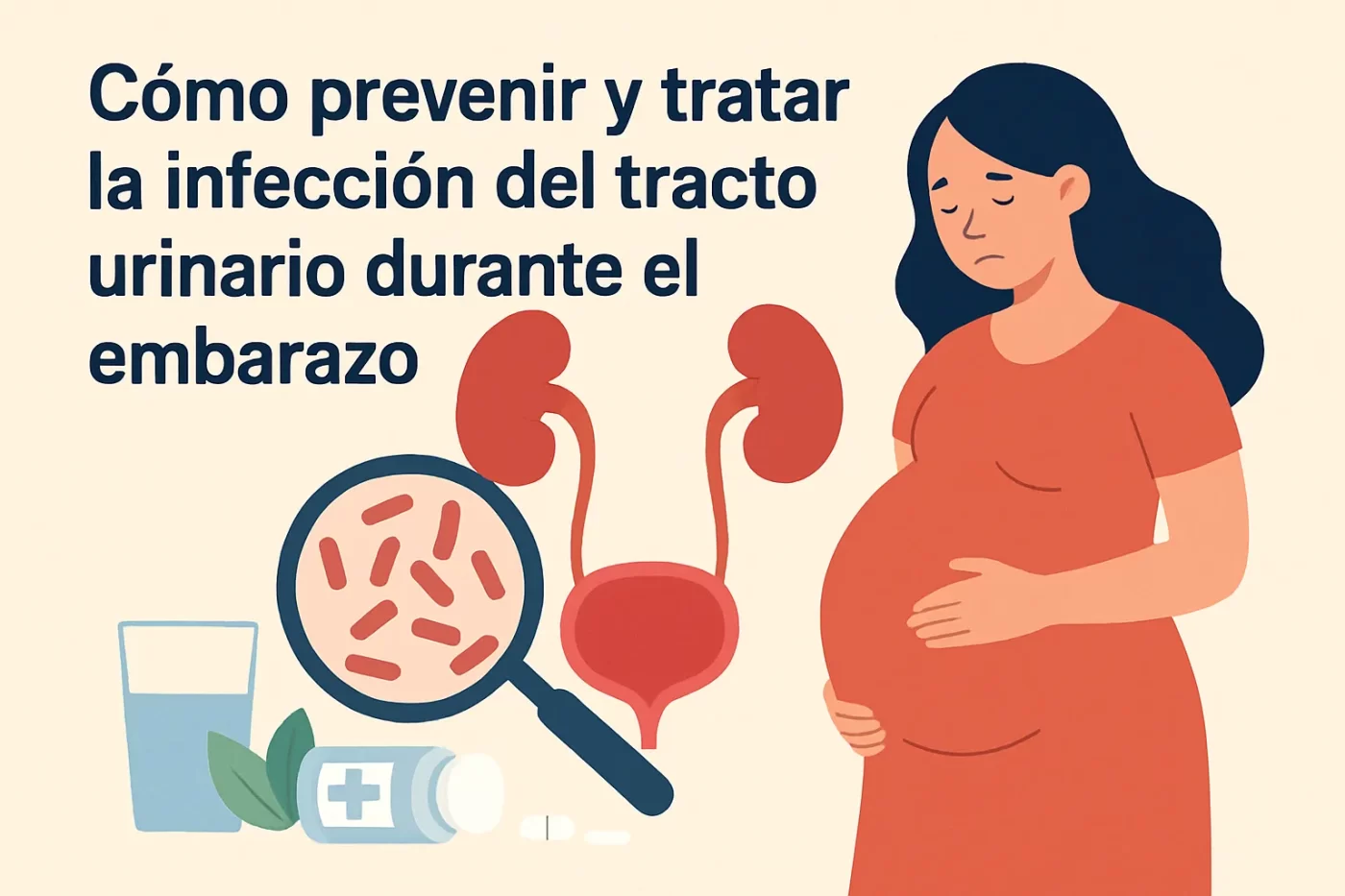 Cómo prevenir y tratar la infección del tracto urinario durante el embarazo