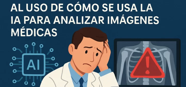 riesgos asociados al uso de Cómo se usa la IA para analizar imágenes médicas