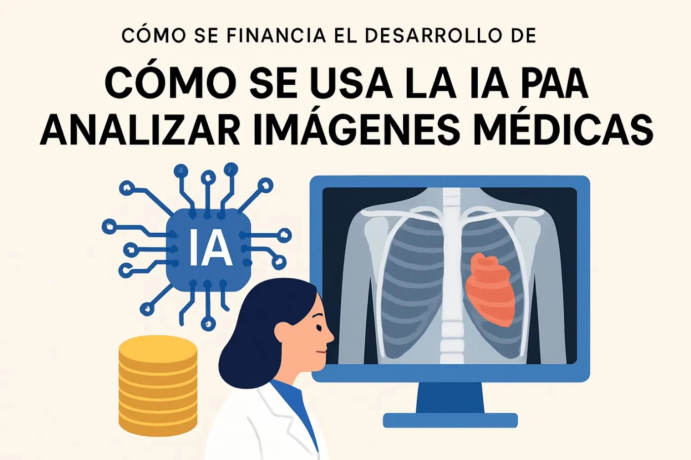 cómo se financia el desarrollo de Cómo se usa la IA para analizar imágenes médicas