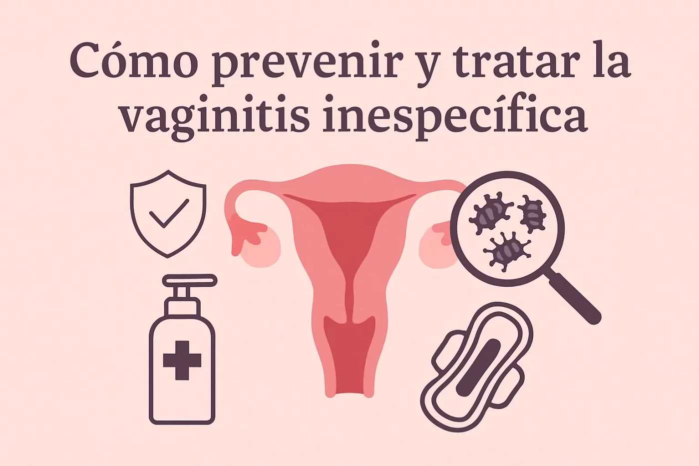 Cómo prevenir y tratar la vaginitis inespecífica