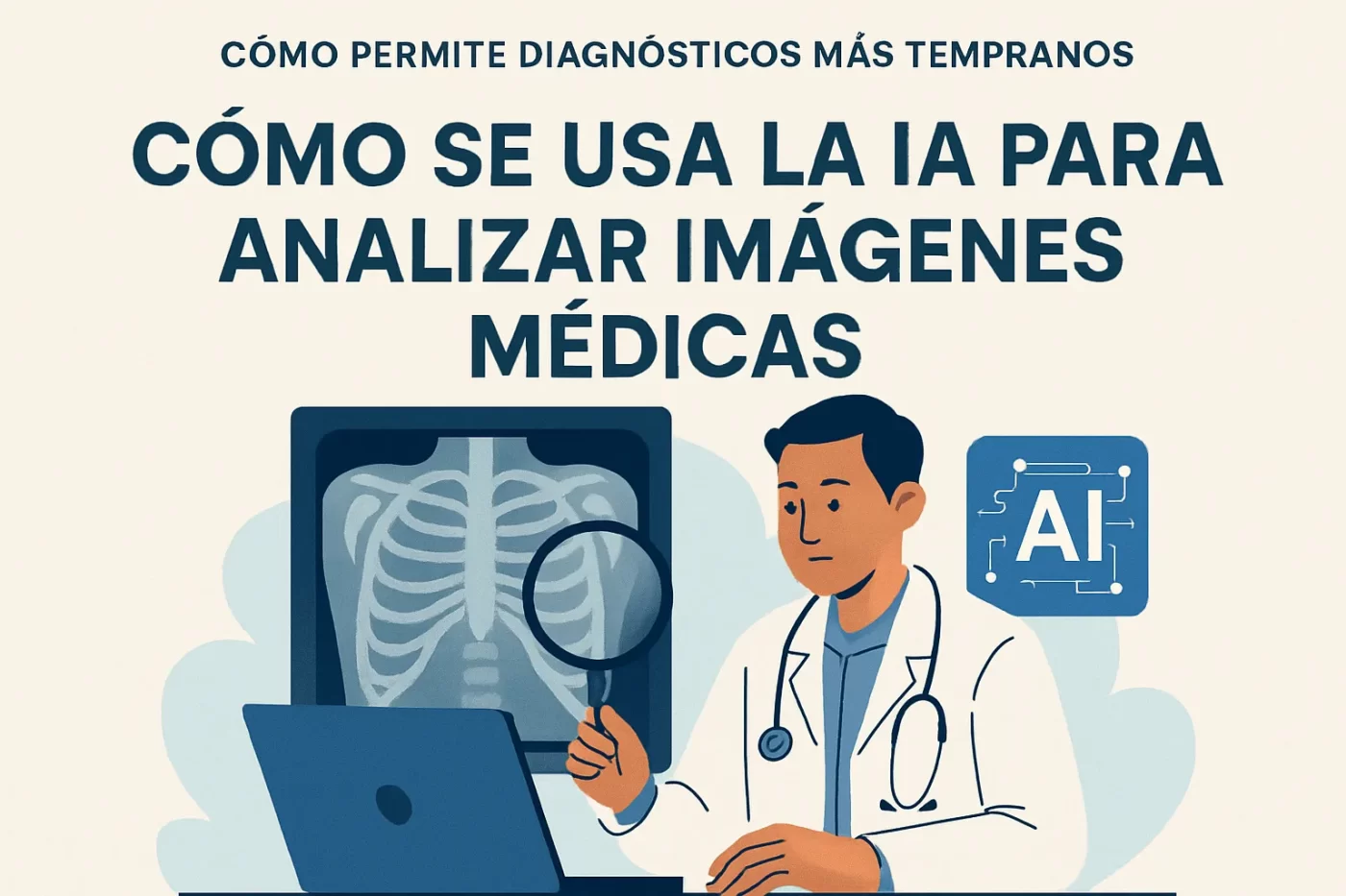 cómo permite diagnósticos más tempranos Cómo se usa la IA para analizar imágenes médicas