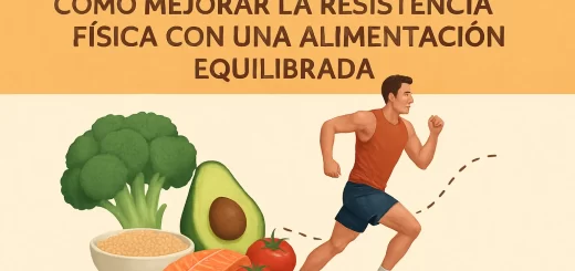 Cómo mejorar la resistencia física con una alimentación equilibrada