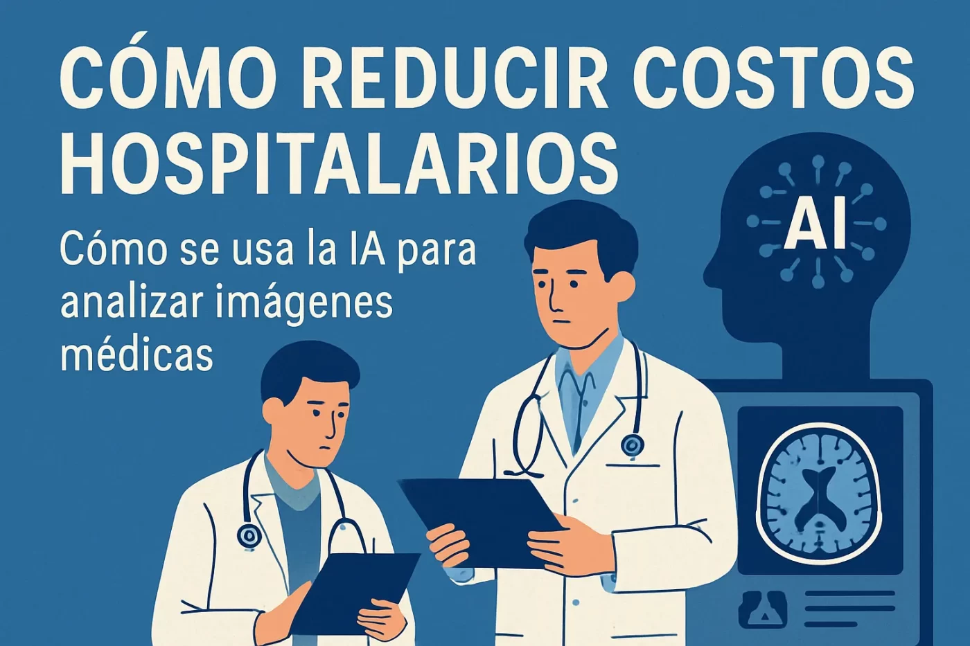 cómo reduce costos hospitalarios Cómo se usa la IA para analizar imágenes médicas