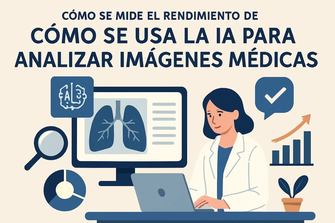 cómo se mide el rendimiento de Cómo se usa la IA para analizar imágenes médicas