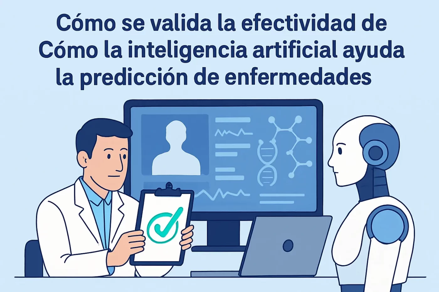 cómo se valida la efectividad de Cómo la inteligencia artificial ayuda en la predicción de enfermedades