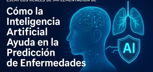 ejemplos reales de implementación de Cómo la inteligencia artificial ayuda en la predicción de enfermedades