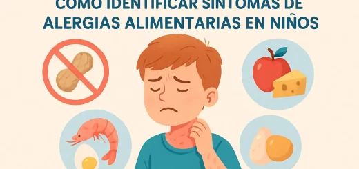 impacto a largo plazo de Cómo identificar síntomas de alergias alimentarias en niños