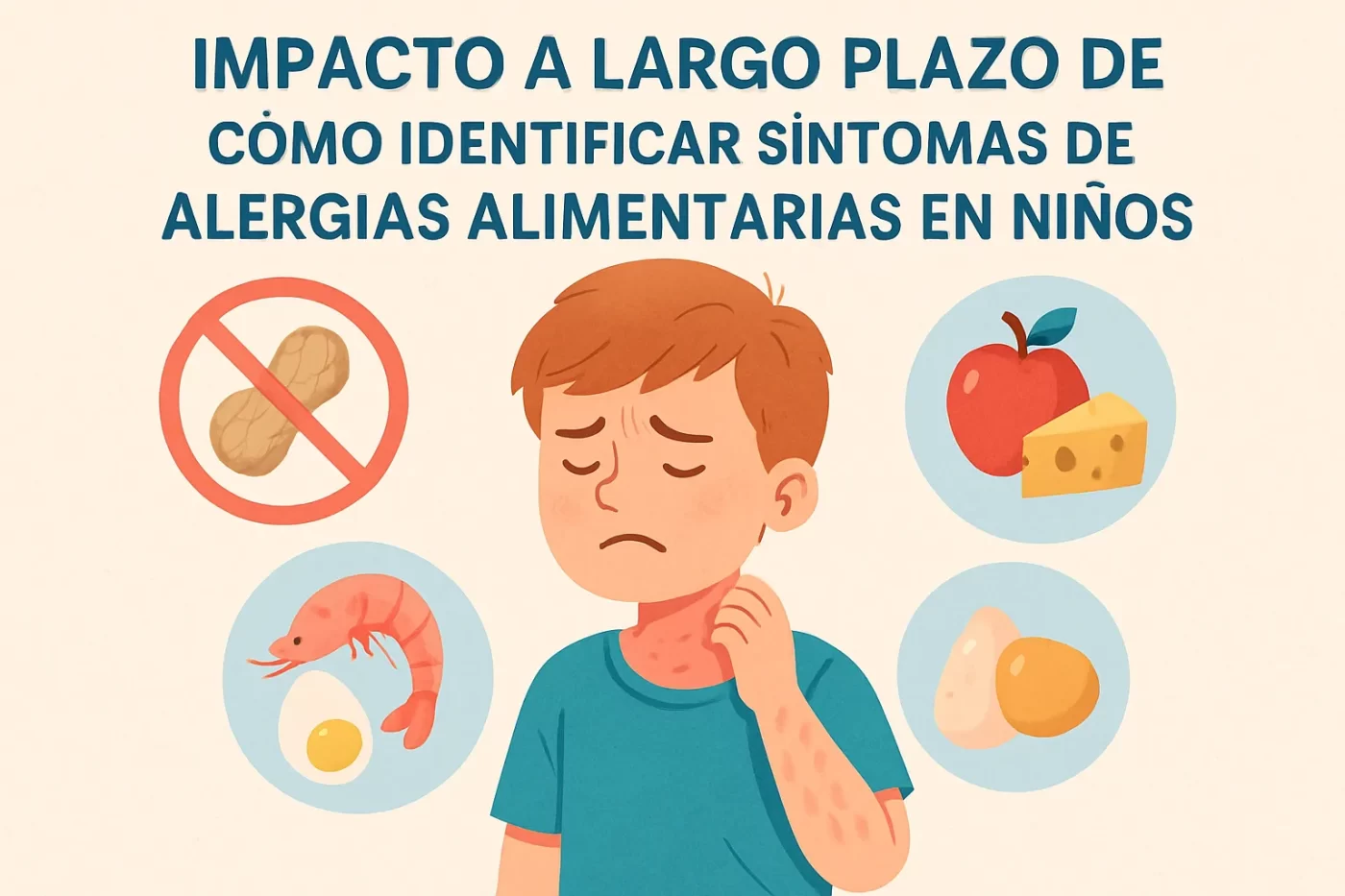 impacto a largo plazo de Cómo identificar síntomas de alergias alimentarias en niños