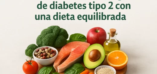 Cómo reducir el riesgo de diabetes tipo 2 con una dieta equilibrada