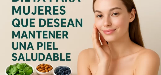 Dieta para mujeres que desean mantener una piel saludable