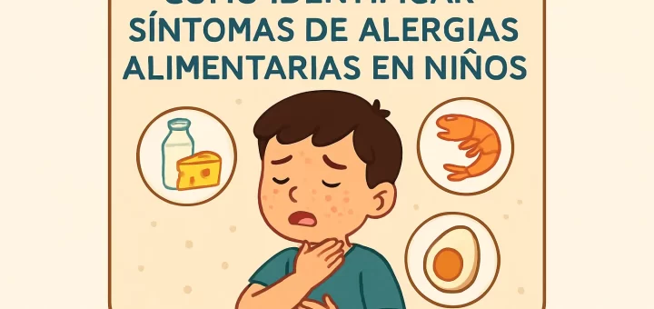 cómo establecer rutinas saludables para Cómo identificar síntomas de alergias alimentarias en niños