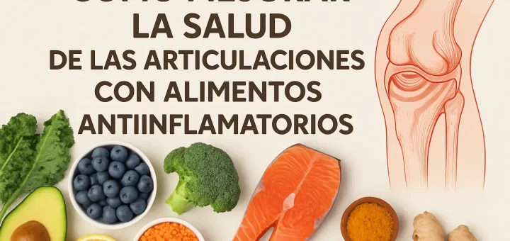 Cómo mejorar la salud de las articulaciones con alimentos antiinflamatorios