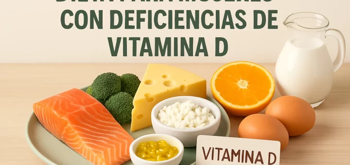 Dieta para mujeres con deficiencias de vitamina D