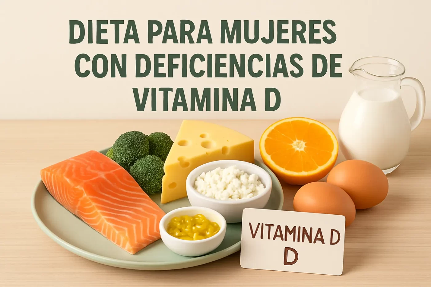Dieta-para-mujeres-con-deficiencias-de-vitamina-D | SoloSalud.net Dieta para mujeres con deficiencias de vitamina D