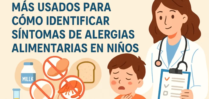 tratamientos médicos más usados para Cómo identificar síntomas de alergias alimentarias en niños