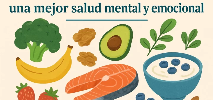 Alimentos que favorecen una mejor salud mental y emocional