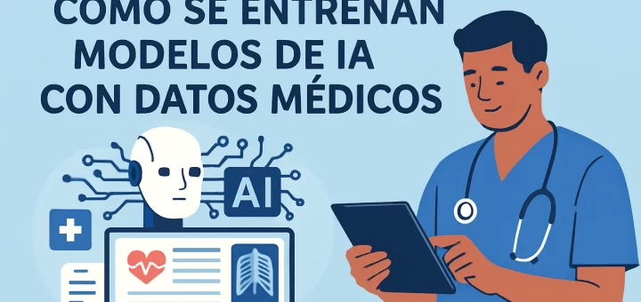 cómo ayuda a los profesionales de la salud Cómo se entrenan modelos de IA con datos médicos
